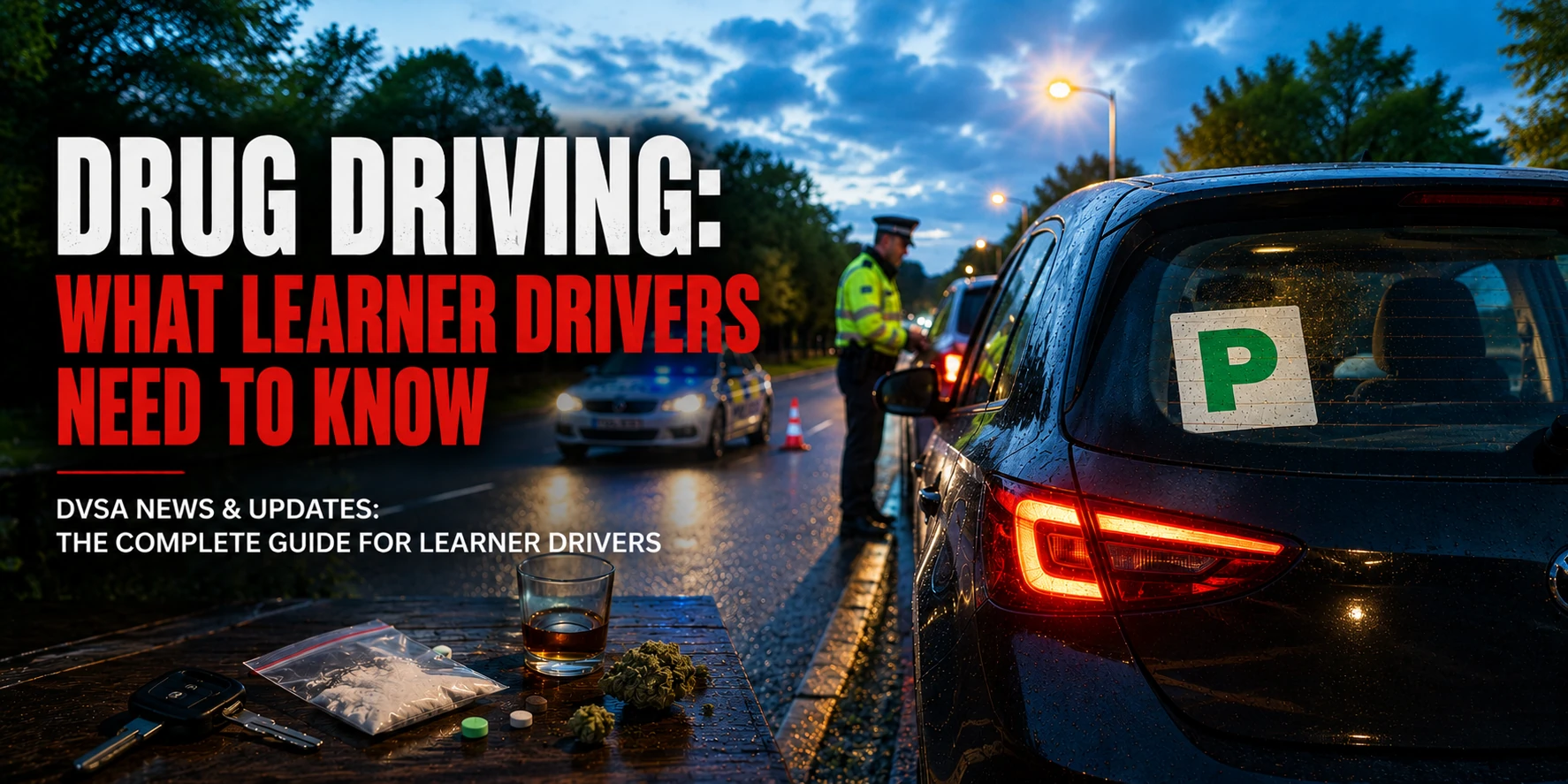 Drug Driving What Learner Drivers Need To Know Image