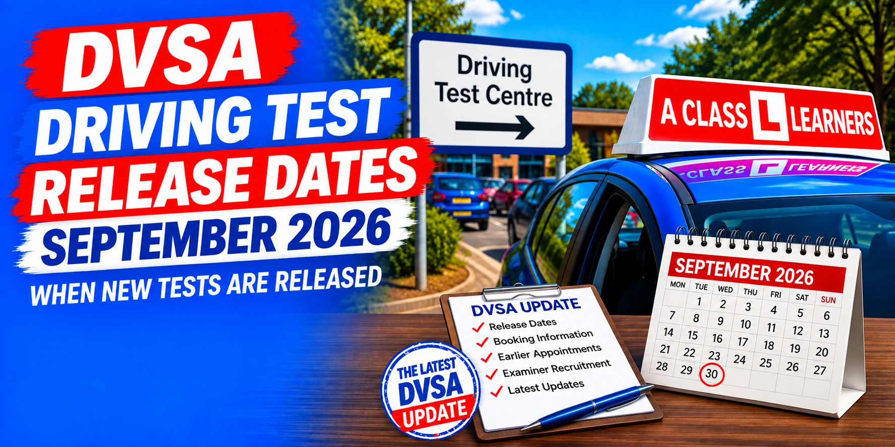 dvsa-driving-test-release-dates-september-2026