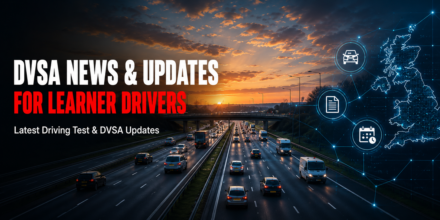 dvsa updates for learner drivers banner